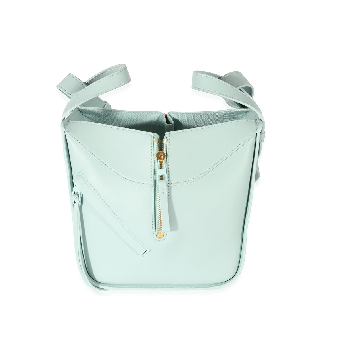 Loewe Calfskin Light Blue Hammock Compact