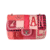 Chanel Red Medium Patchwork Classic Flap Bag