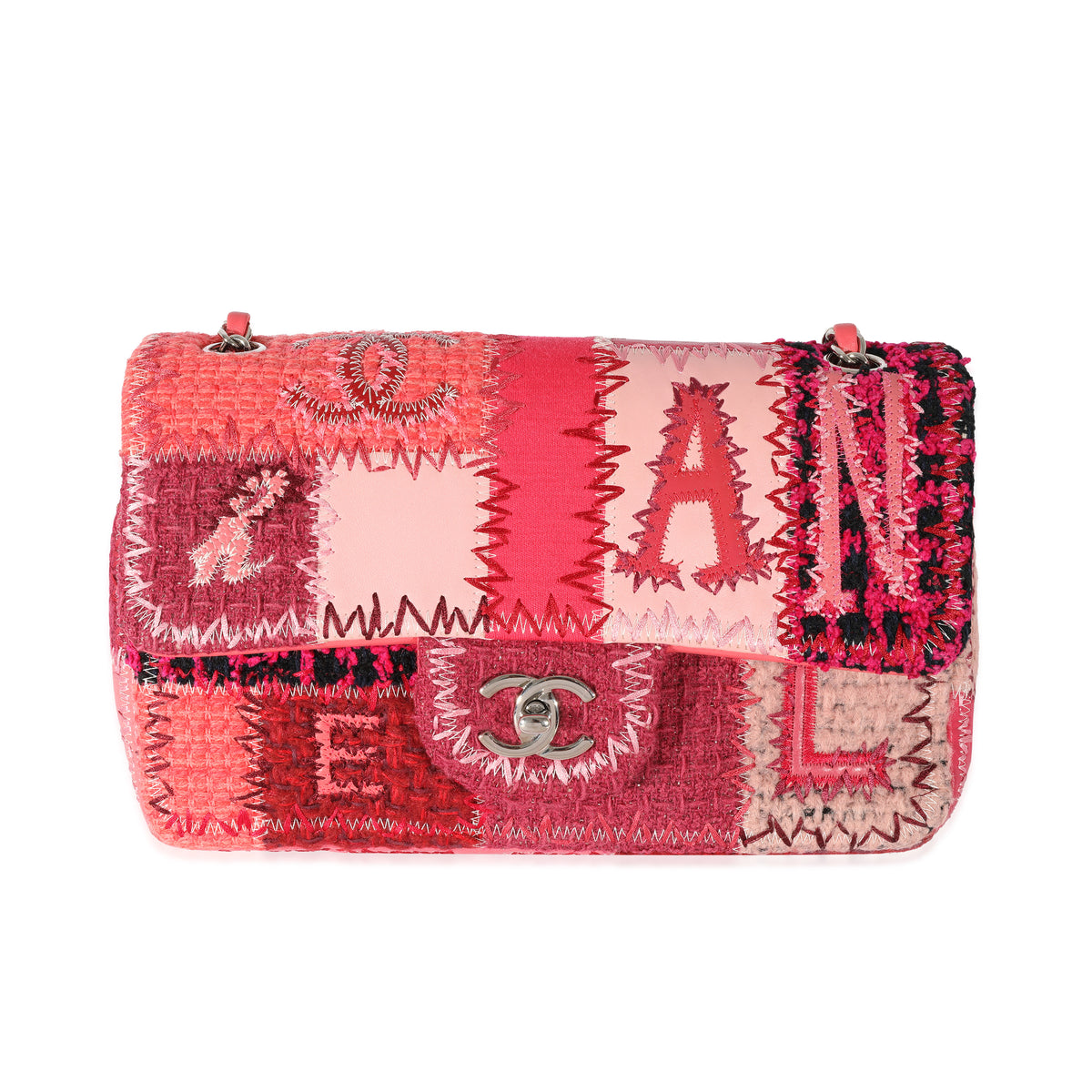 Chanel Red Medium Patchwork Classic Flap Bag, myGemma, SG