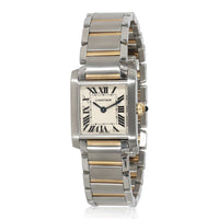 Cartier Tank Francaise W51007Q4 Womens Watch in 18kt Stainless Steel/Yellow Gol