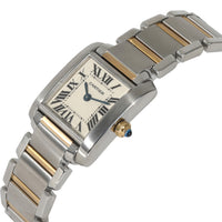 Cartier Tank Francaise W51007Q4 Womens Watch in 18kt Stainless Steel/Yellow Gol