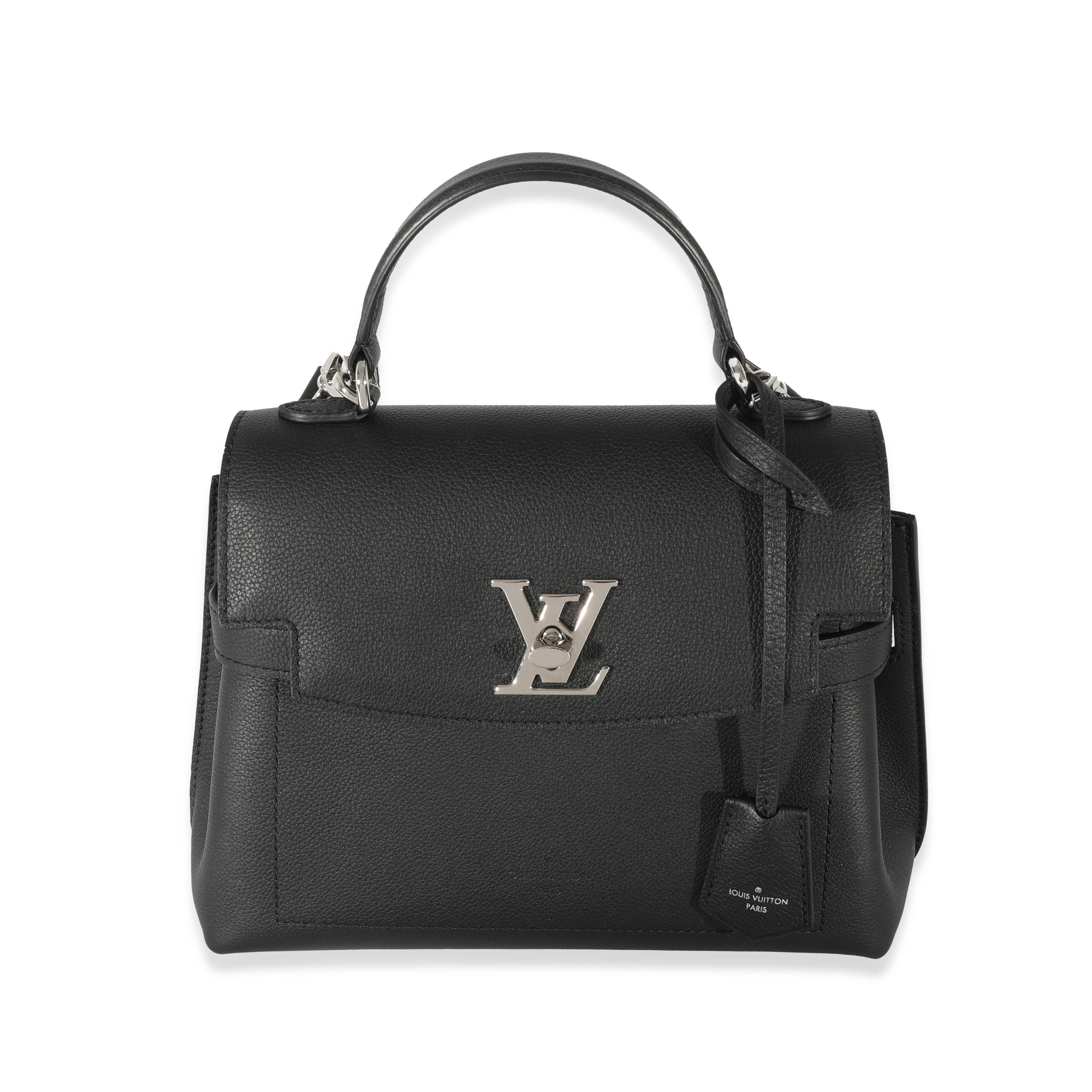 Louis Vuitton Black Soft Calfskin Lockme Ever BB, myGemma
