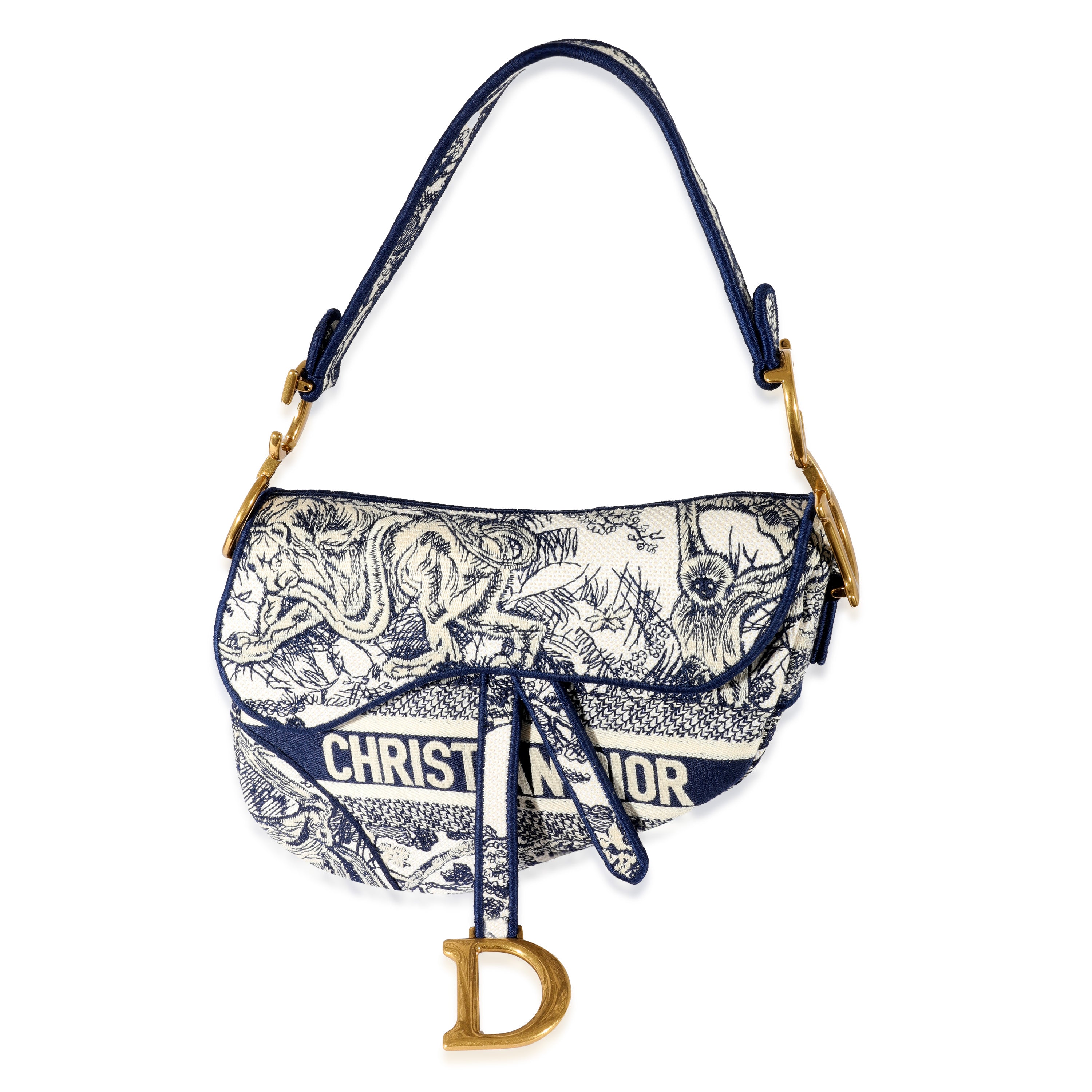 Dior Saddle Bag Blue 