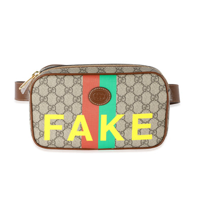 Gucci Beige GG Canvas Fake/Not Belt Bag