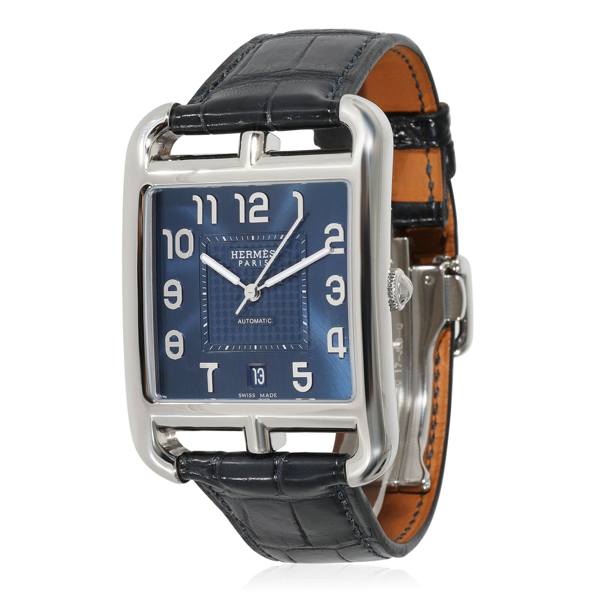 Hermès Cape Cod CD7.810 Mens Watch in  Stainless Steel