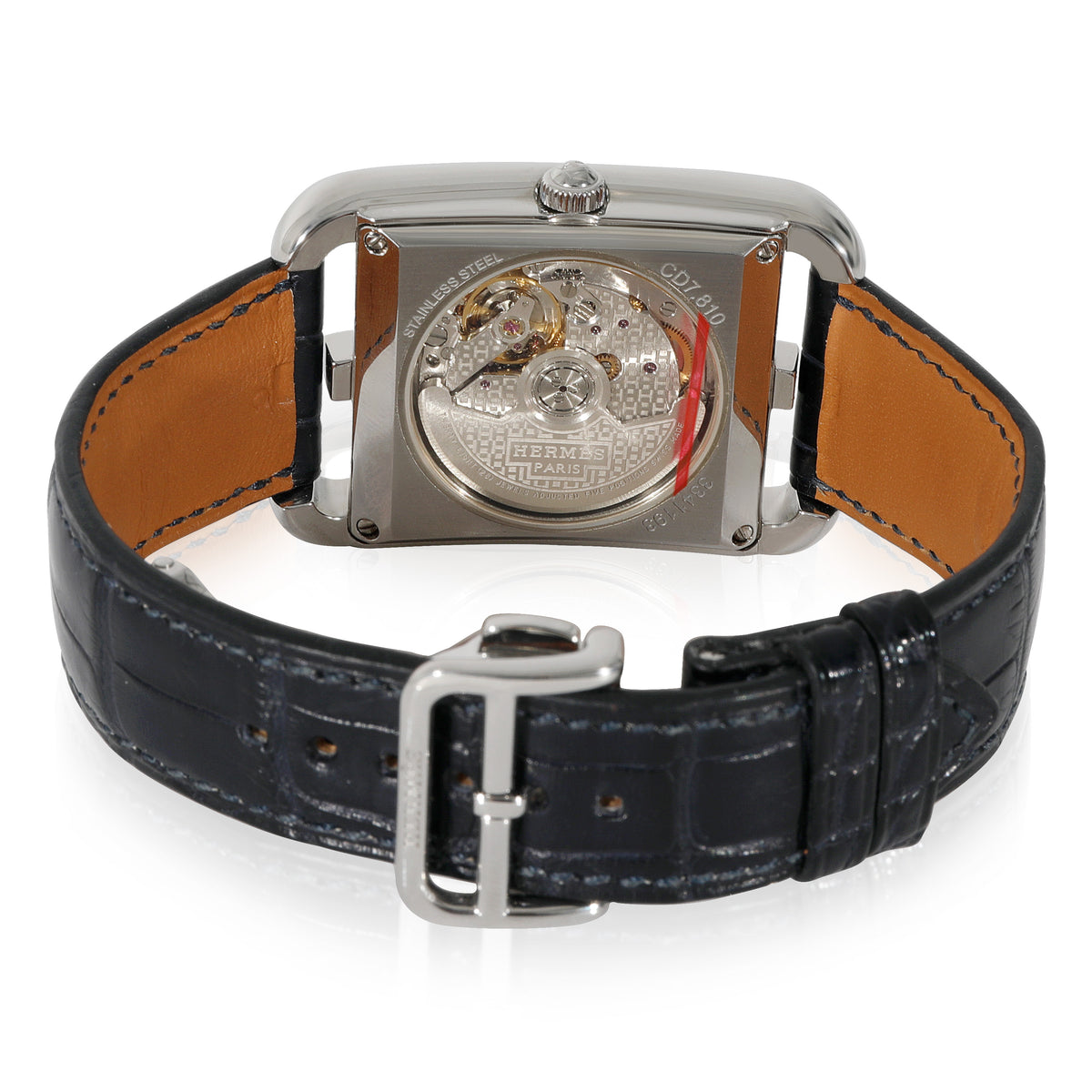 Hermès Cape Cod CD7.810 Mens Watch in  Stainless Steel