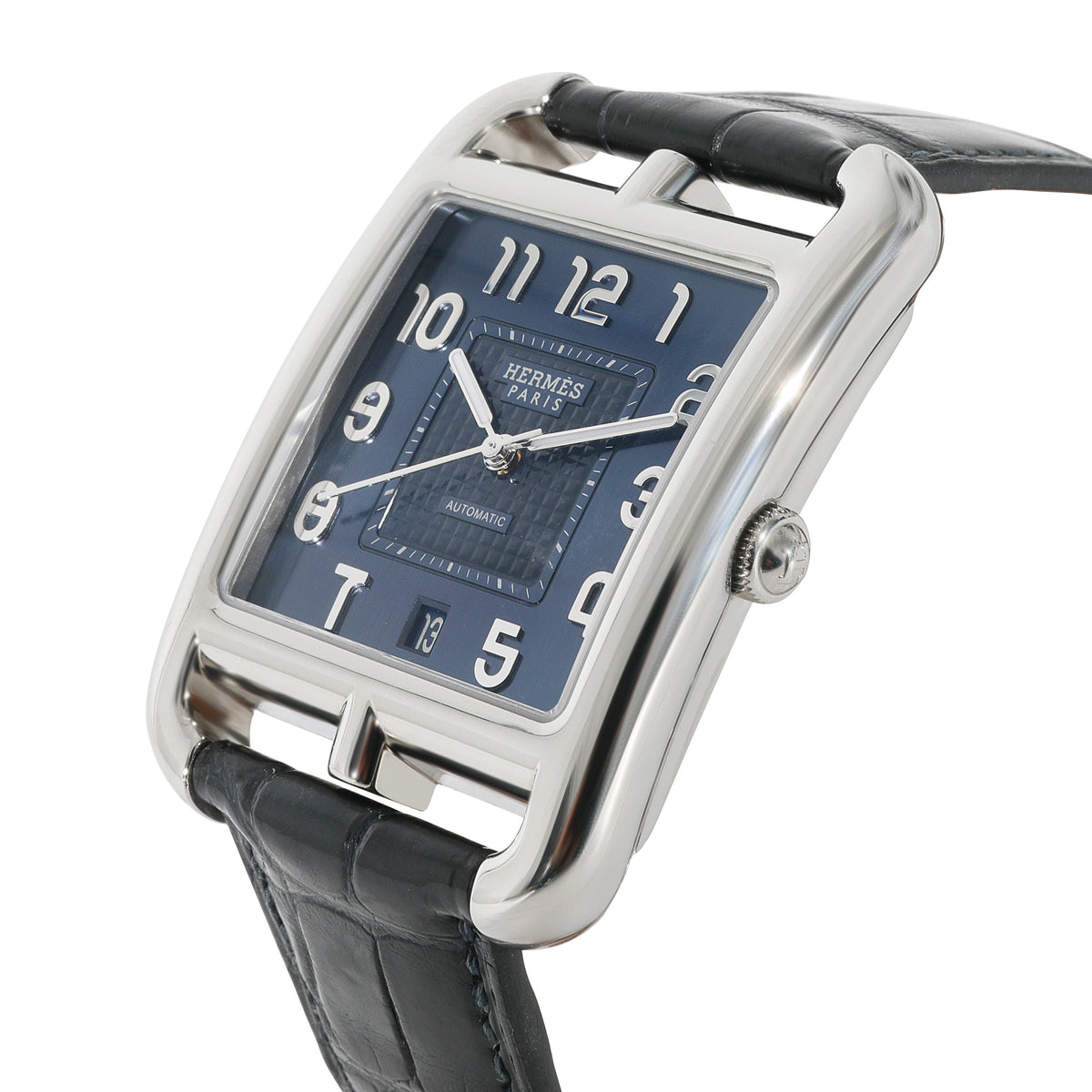 Hermès Cape Cod CD7.810 Mens Watch in  Stainless Steel