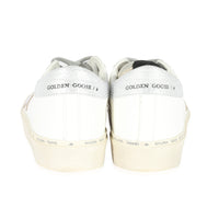 Golden Goose White Leather Hi Star