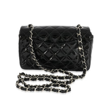 Chanel Black Patent Mini Rectangular Flap