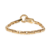 Cartier Agrafe Diamond Bracelet in 18k Yellow Gold 1.13 CTW