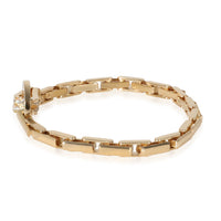 Cartier Agrafe Diamond Bracelet in 18k Yellow Gold 1.13 CTW