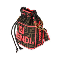 Fendi Canvas Zucca Roma Amor Mon Tresor Bag