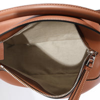 Loewe Brown Leather Small Puzzle Bag