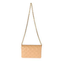 Louis Vuitton Camel Lambskin Pochette Coussin