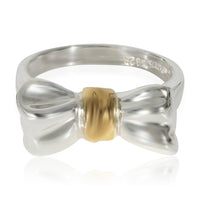 Tiffany & Co. Bow Ring in 18k Yellow Gold/Sterling Silver