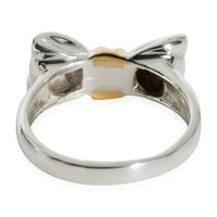 Tiffany & Co. Bow Ring in 18k Yellow Gold/Sterling Silver