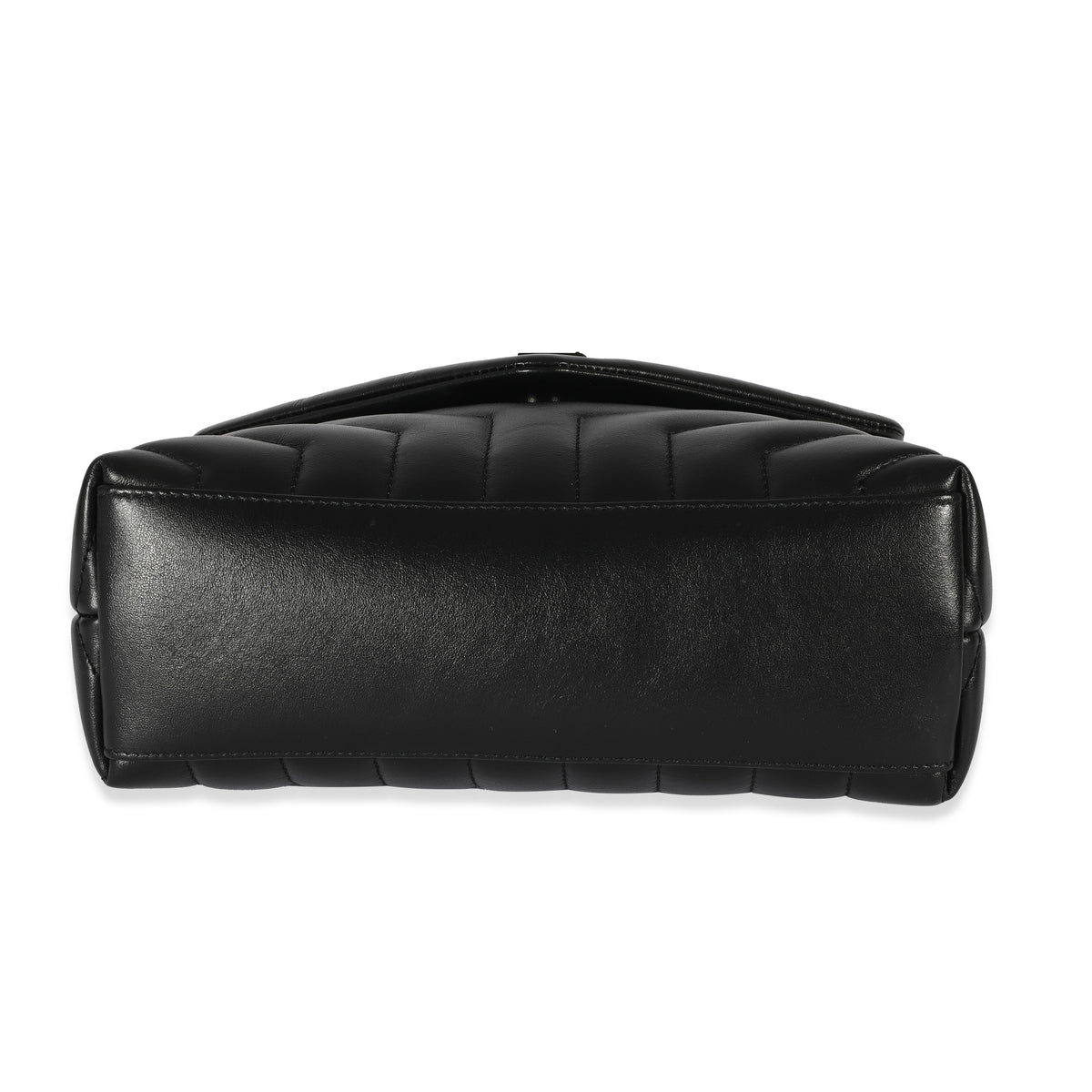 Saint Laurent Black Leather Small Loulou