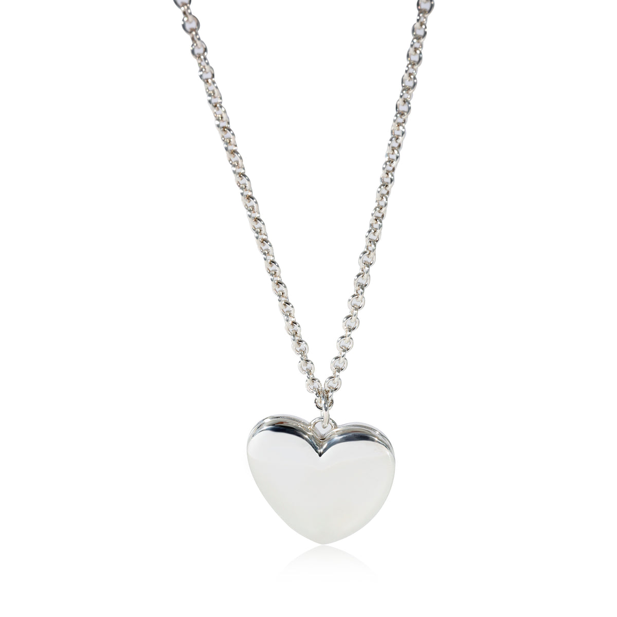 Tiffany & Co. Large Heart Locket in Sterling Silver