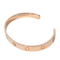 Cartier Love Cuff Bracelet (Rose Gold)