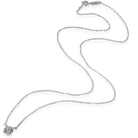 Tiffany & Co. Diamond Solitaire Necklace in  Platinum J VVS1 0.61 CTW
