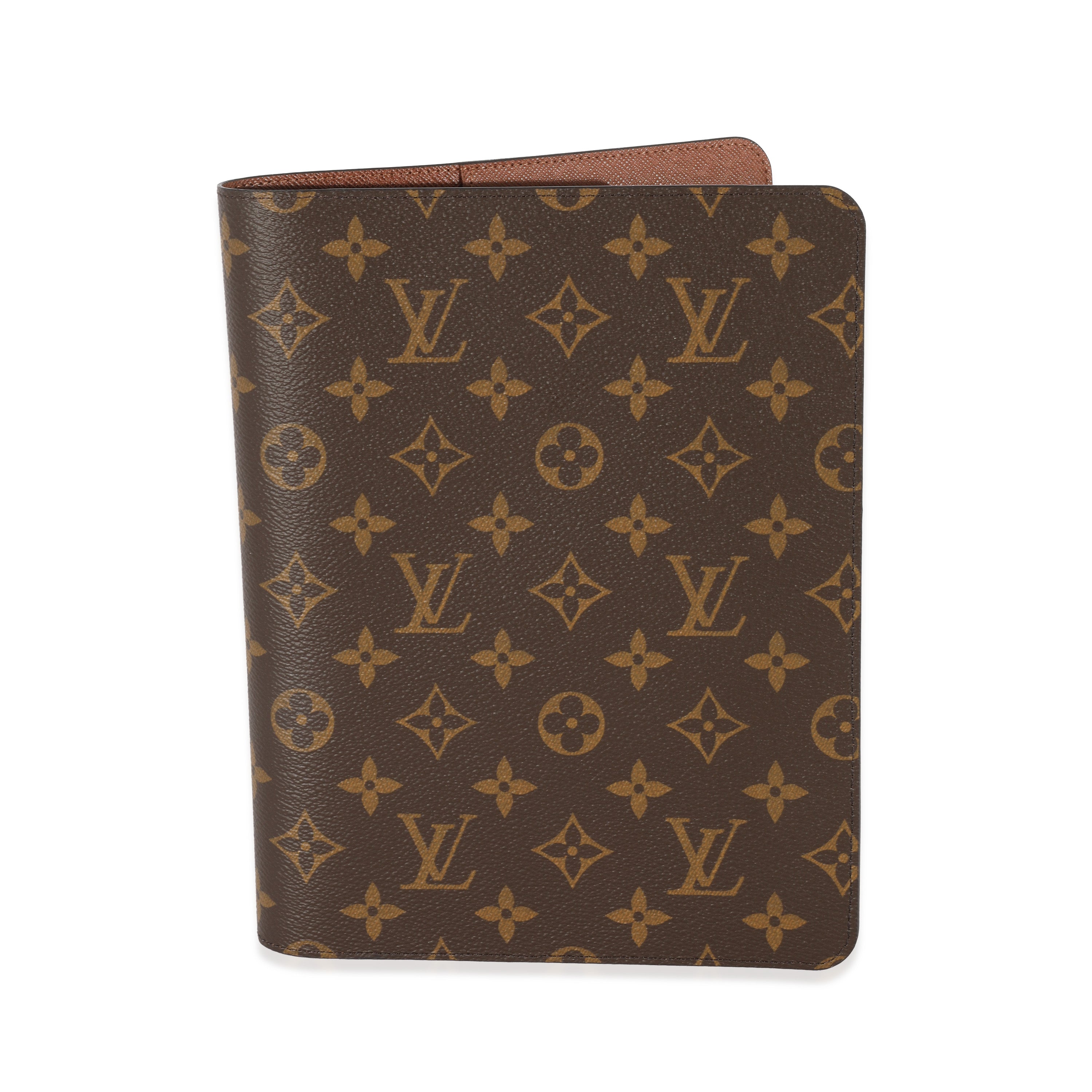 Louis Vuitton Desk Agenda Cover Monogram Canvas MM