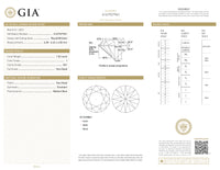 GIA Certified 1.02 Ct Round cut I VS1 Loose Diamond