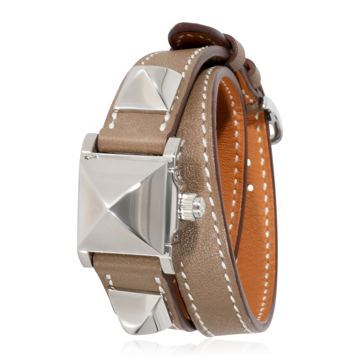 Hermès Mini Medor ME2.110 Womens Watch in  Stainless Steel