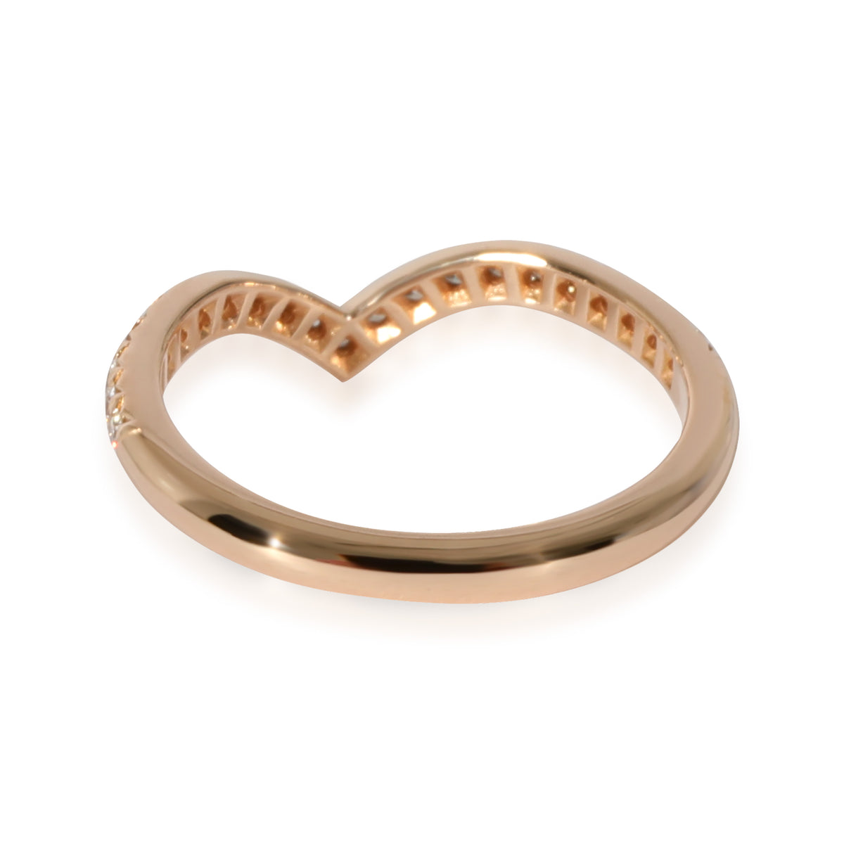 Tiffany Soleste V Diamond Band in 18k Rose Gold CTW