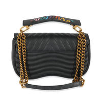 Louis Vuitton Black Calfskin Patches New Wave Chain MM, myGemma, NZ