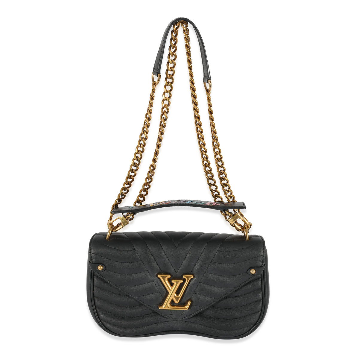 Louis Vuitton Black Leather Small New Wave Camera Bag, myGemma, IT