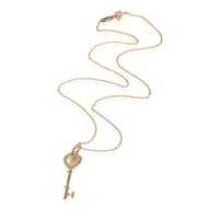 Tiffany & Co.Key Pendant on Chain in 18K Yellow Gold