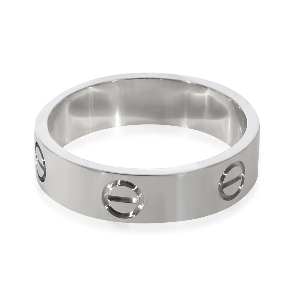 Cartier Love Ring in 18k White Gold