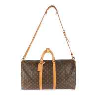 Louis Vuitton Vintage Monogram Canvas Keepall Bandoulière 55