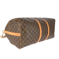 Louis Vuitton Vintage Monogram Canvas Keepall Bandoulière 55