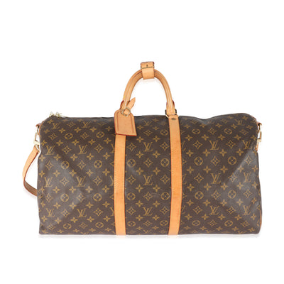 Louis Vuitton Vintage Monogram Canvas Keepall Bandoulière 55