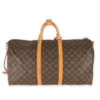 Louis Vuitton Vintage Monogram Canvas Keepall Bandoulière 55