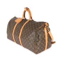 Louis Vuitton Vintage Monogram Canvas Keepall Bandoulière 55