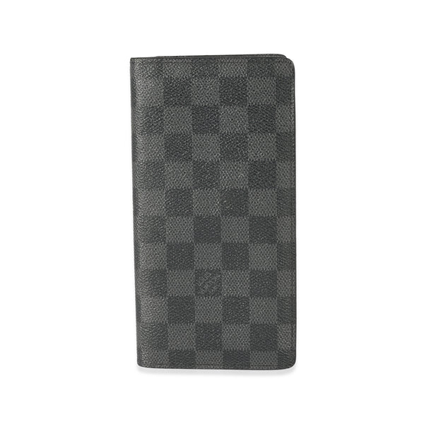Louis Vuitton Damier Graphite Long Flap Wallet 225063w, Women's, Size: One size, Grey