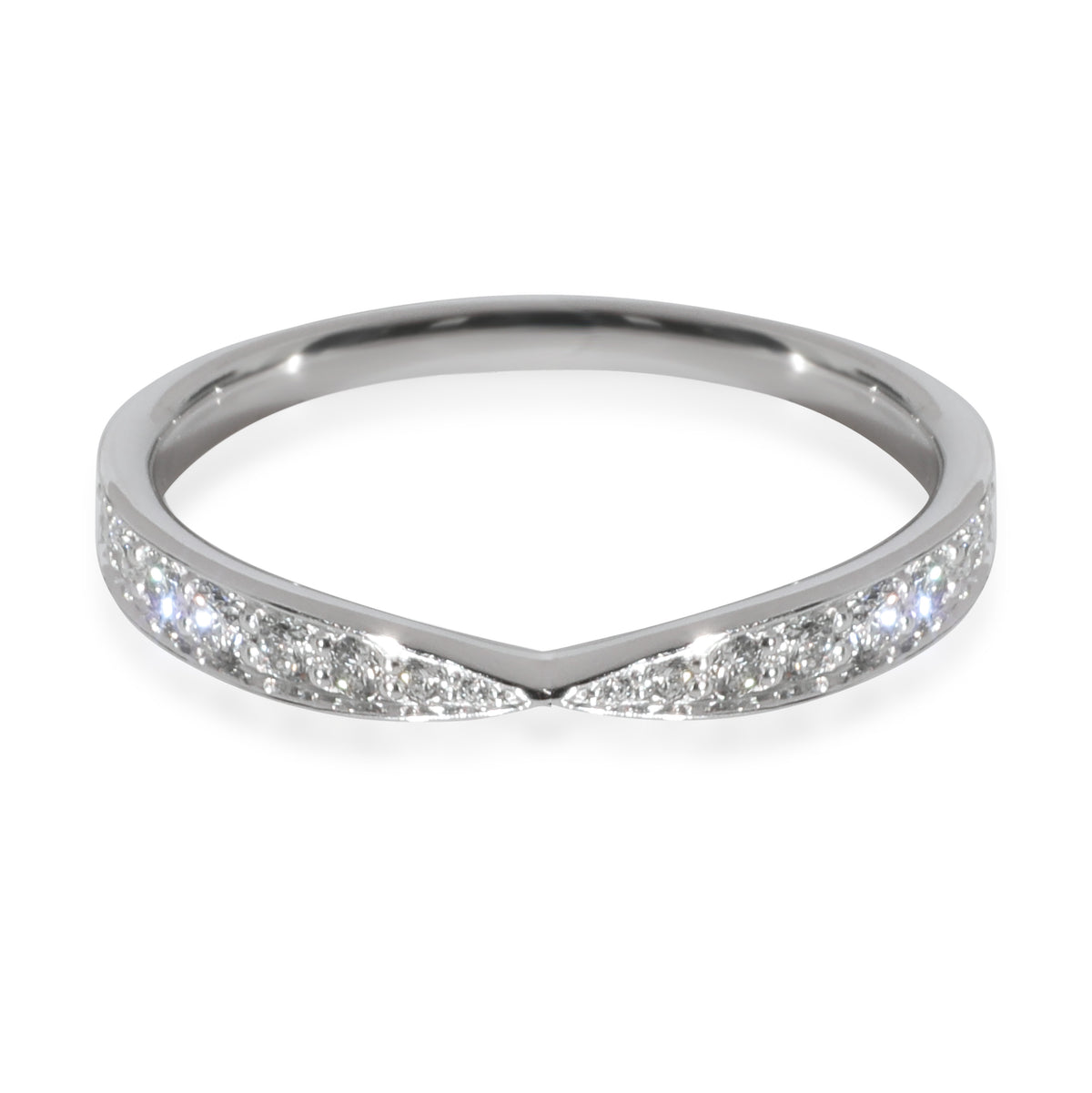 Tiffany & Co. Harmony Diamond Band in  Platinum 0.23 CTW