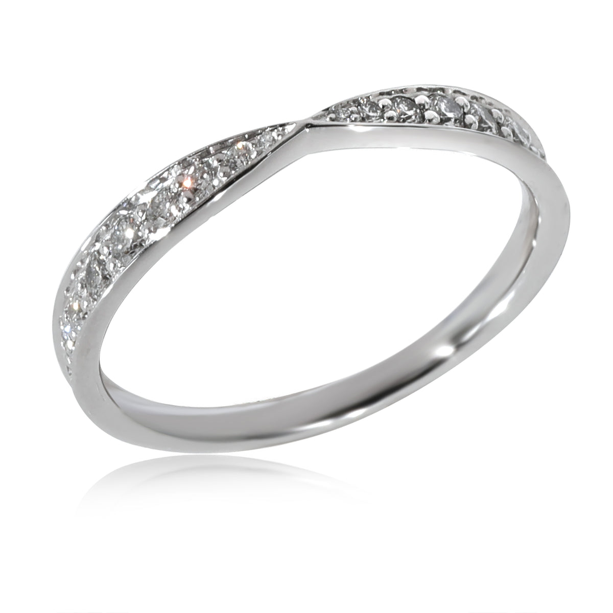 Tiffany & Co. Harmony Diamond Band in  Platinum 0.23 CTW