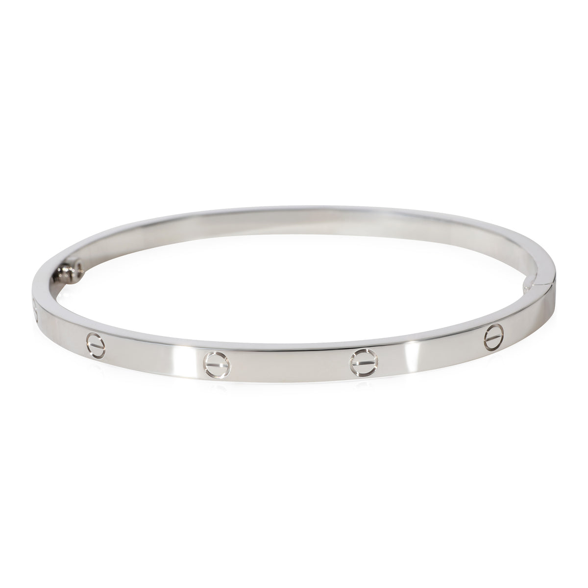 Cartier Love Bracelet, Small Model (White Gold)