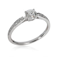 Tiffany & Co. Harmony Diamond Engagement Ring in Platinum H VS2 0.58 CT