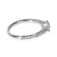 Tiffany & Co. Harmony Diamond Engagement Ring in Platinum H VS2 0.58 CT