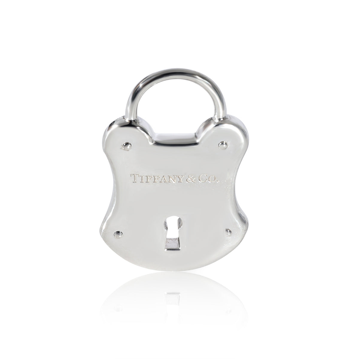 Tiffany & Co. Lock Pendant in Sterling Silver