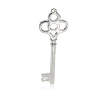 Tiffany & Co Crown Key Pendant in Sterling Silver