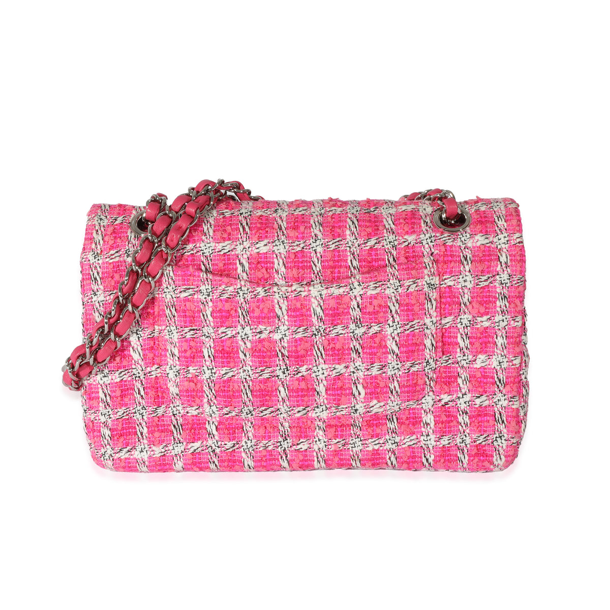Chanel Pink Tweed Medium Classic Double Flap, myGemma, NL