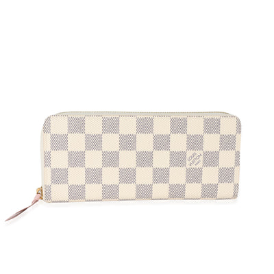 Louis Vuitton Damier Azur Canvas Clémence Wallet