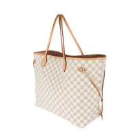 Louis Vuitton Damier Azur Canvas Rose Ballerine Neverfull GM