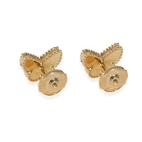 Van Cleef & Arpels Sweet Alhambra Butterfly Earrings in 18k Yellow Gold