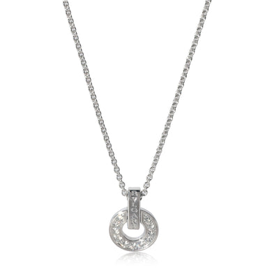 BVLGARI Bvlgari Bvlgari Diamond Necklace in 18k White Gold 0.37 CTW